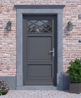Portes d'entrée en bois