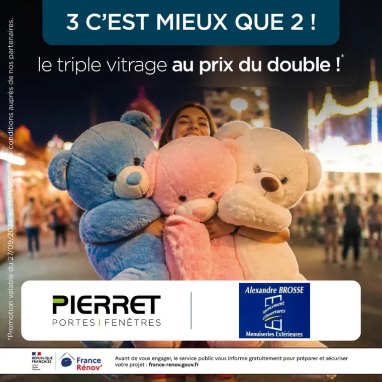 PROMO TRIPLE VITRAGE