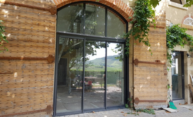 Fenêtres hybrides mixte bois aluminium de qualité Minco, Villefranche-sur-Saône, Menuiserie Alexandre Brosse