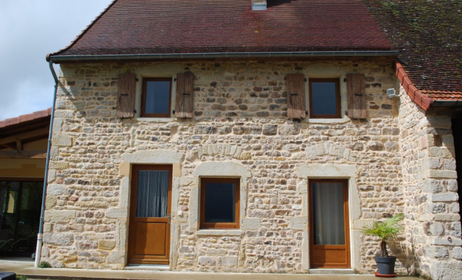Portes d'entrée tradition bois, Villefranche-sur-Saône, Menuiserie Alexandre Brosse